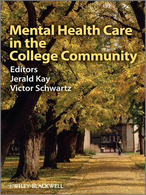 cover image of Mental Health Care in the College Community